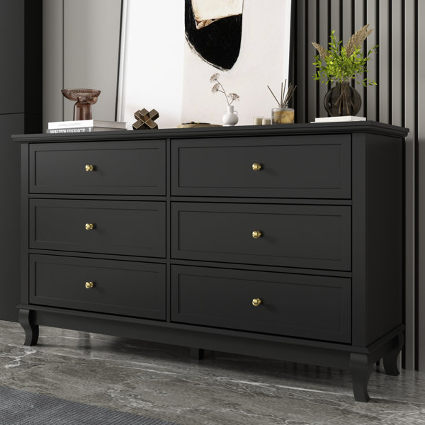 Winston Porter Frediano 6 Drawer Dresser & Reviews Wayfair